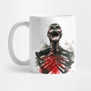 Zombie heart Mug